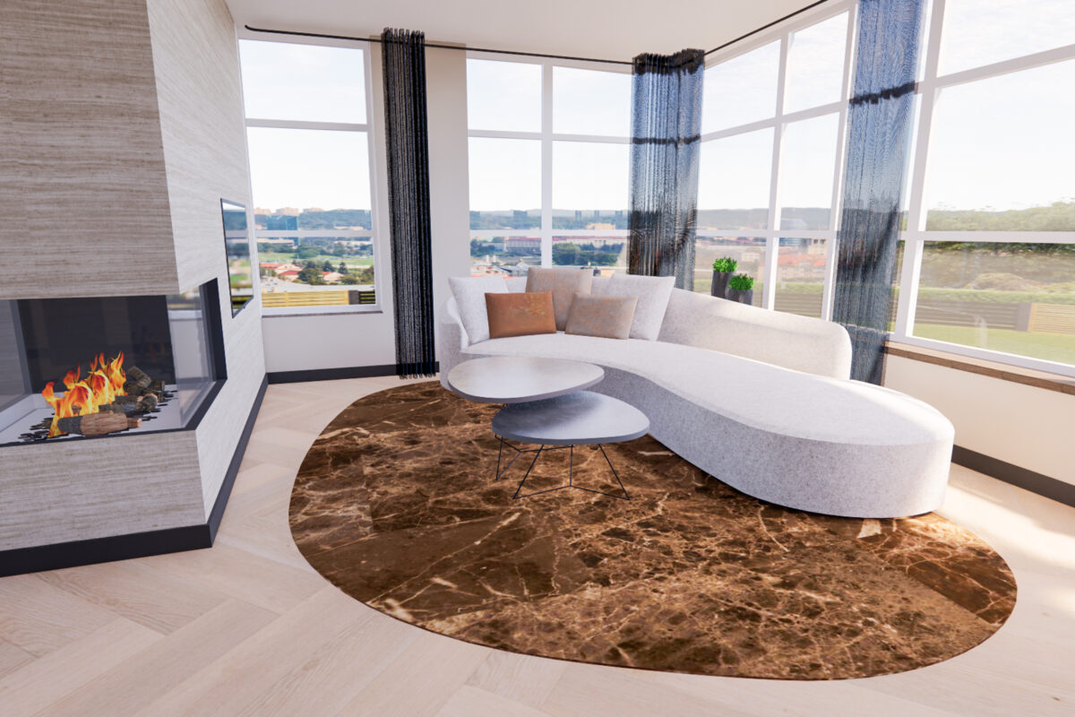 Interieurontwerp 3D villa Bergen op Zoom